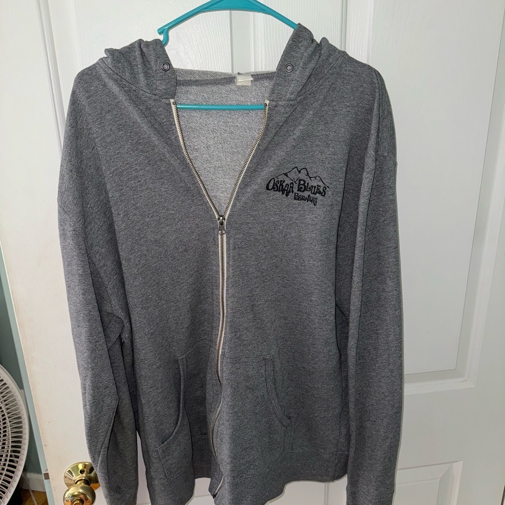 Men’s Brewery Oskar Blues Zip Up Hoodie